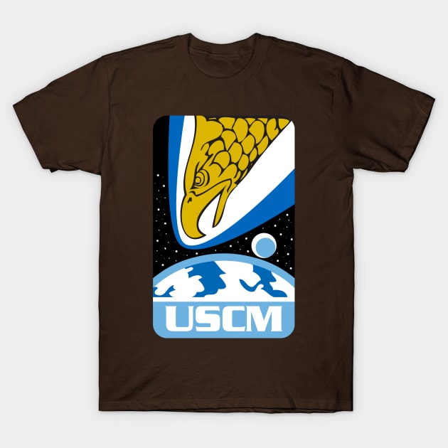 USCM Colonial Marines T-Shirt by Meta Cortex